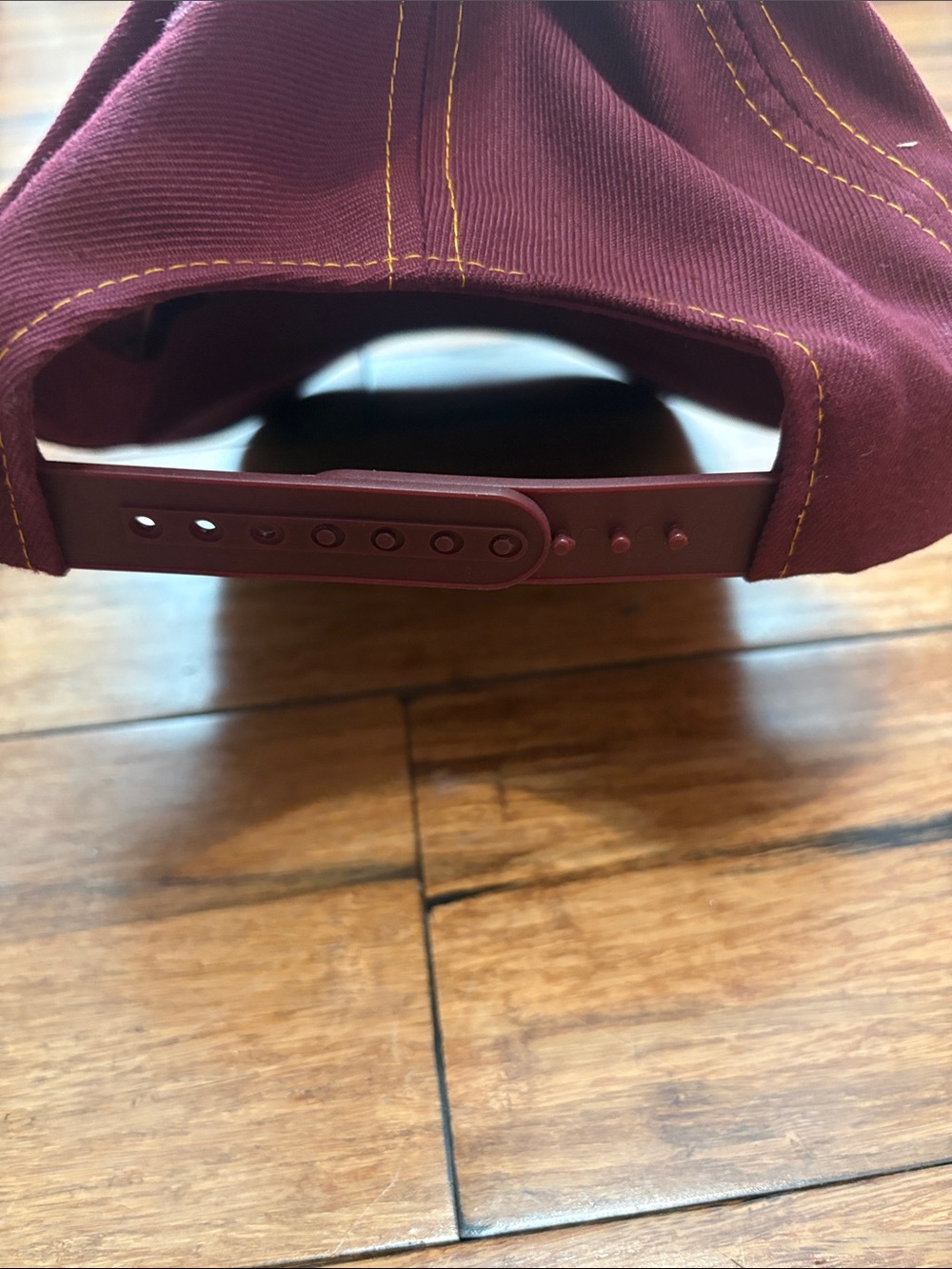 'Row the Boat' Snapback University of Minnesota Gophers Maroon Zephyr Hat Cap - Picture 5 of 7